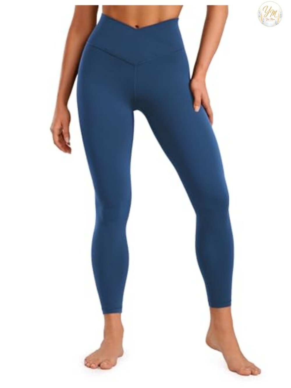 Butterluxe Cross Waist High Rise Leggings 25" Yoga Lounge